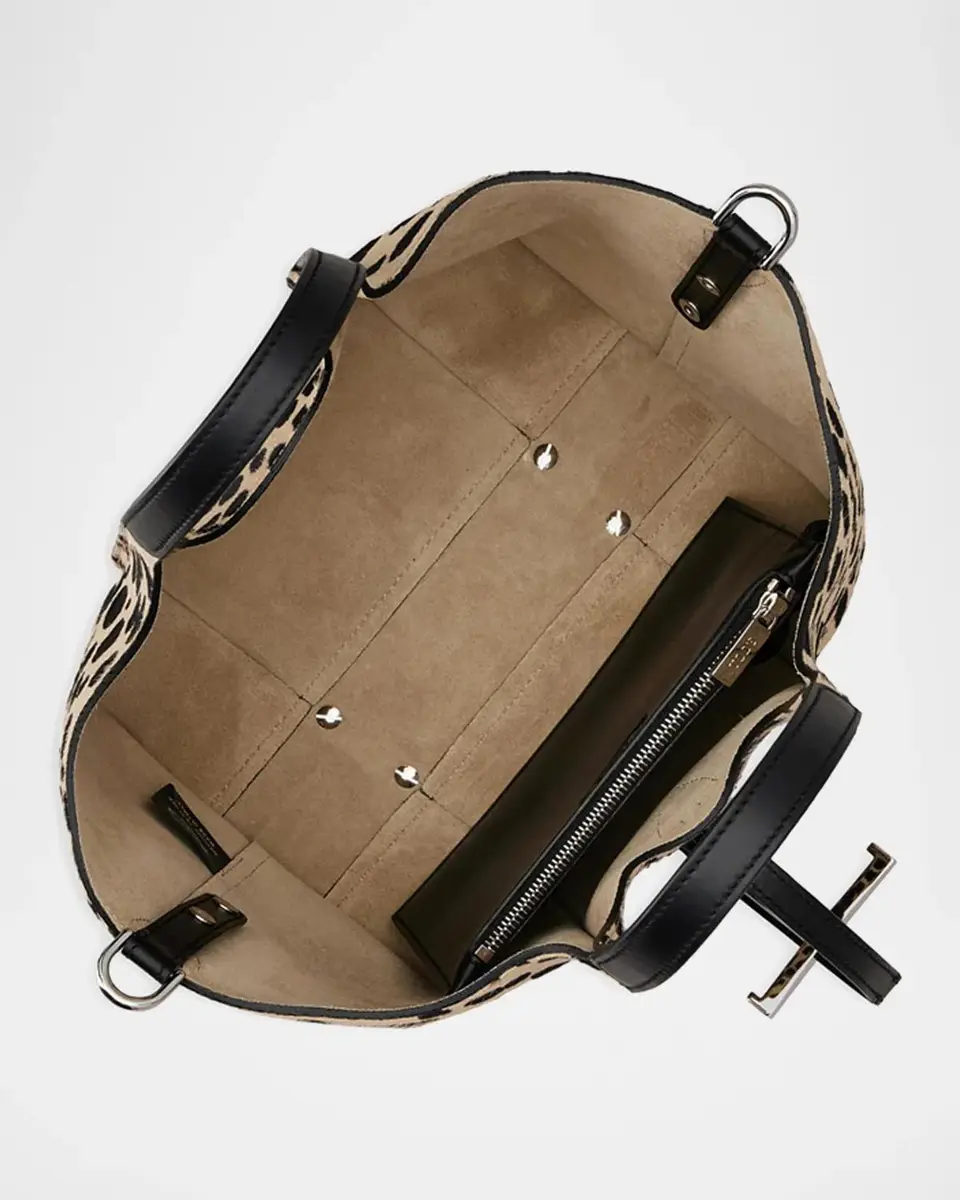 Tod's T Timeless Mini Calf-Hair Top-Handle Bag | Thumbnail 3
