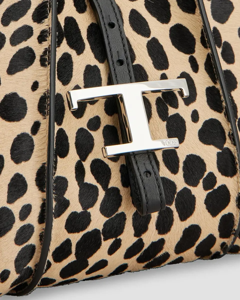 Tod's T Timeless Mini Calf-Hair Top-Handle Bag | Thumbnail 5