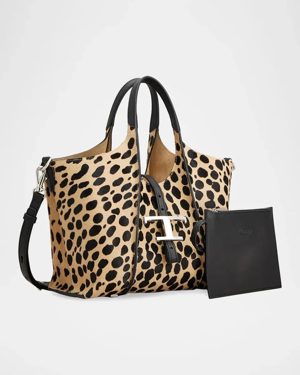 Tod's T Timeless Mini Calf-Hair Top-Handle Bag | Thumbnail 6