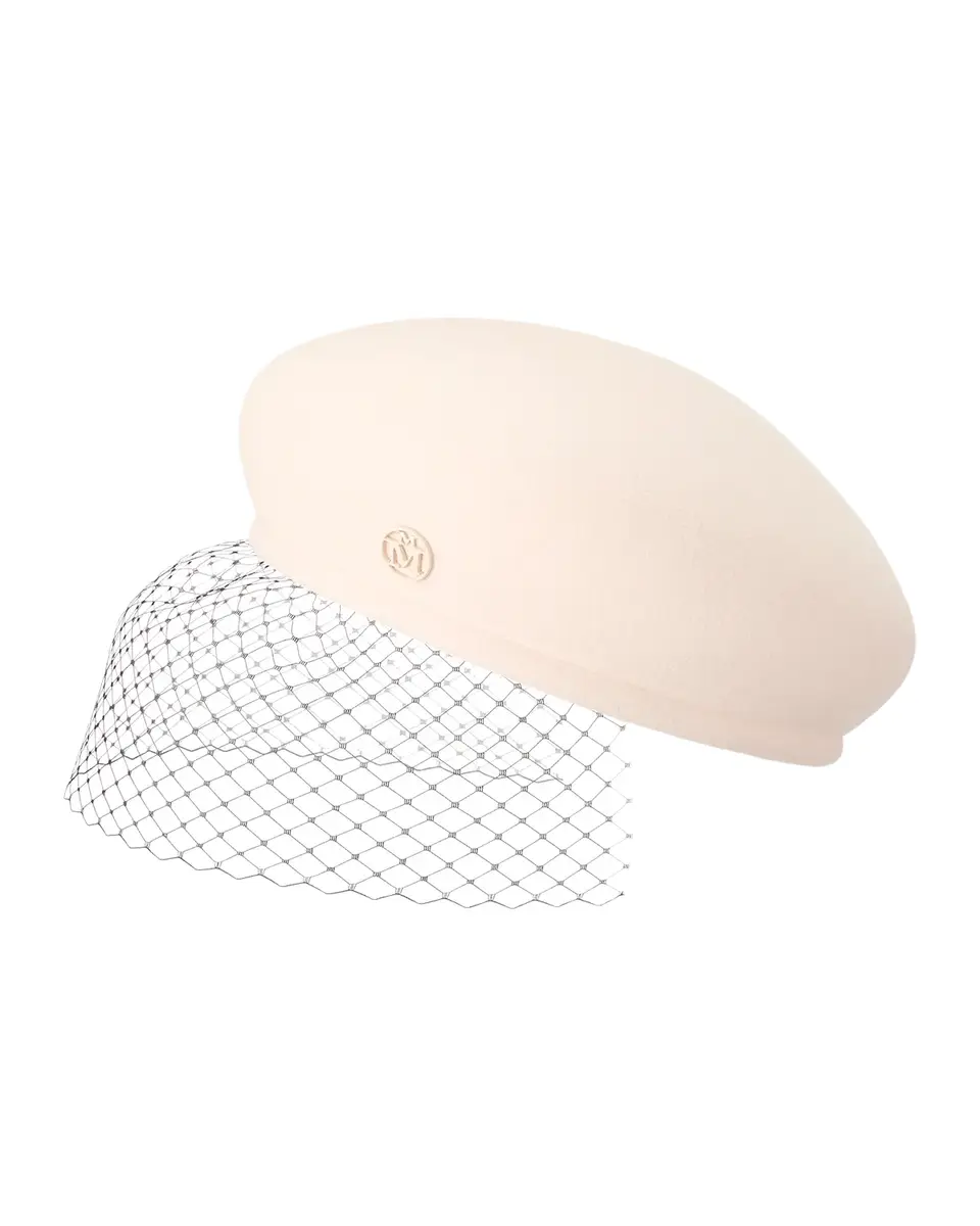 Maison Michel New Bonnie Veil Beret | Thumbnail 2 Maison Michel New Bonnie Veil Beret | Thumbnail 2