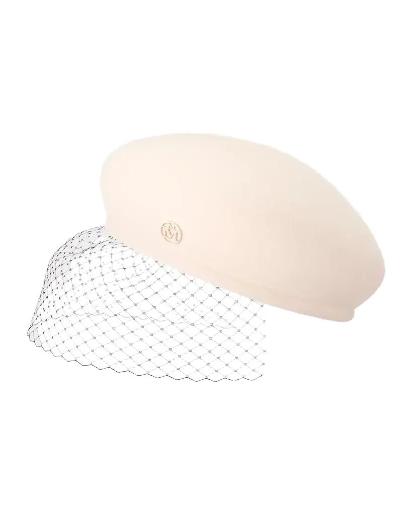 Maison Michel New Bonnie Veil Beret