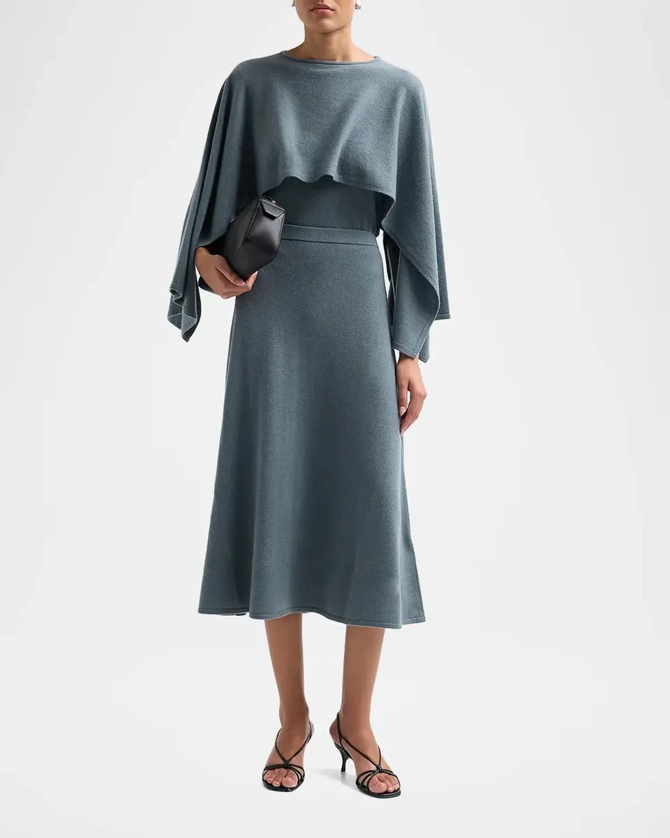 Zimmermann Valiant Wool Draped Sweater | Thumbnail 2