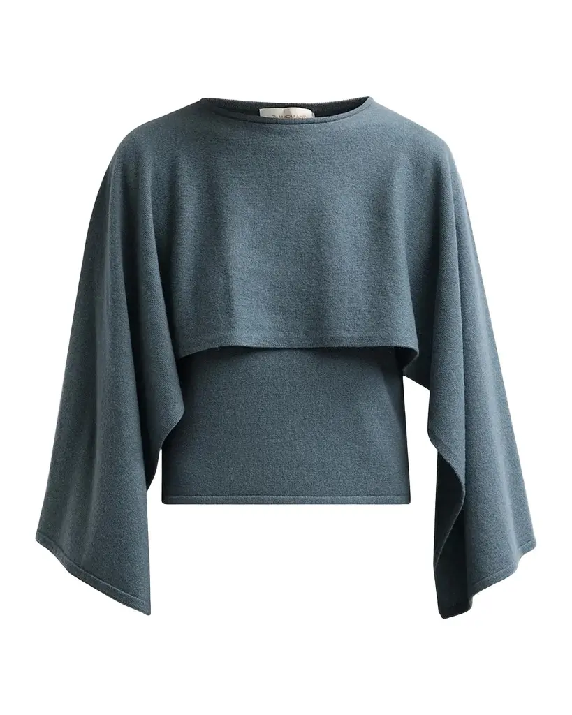 Valiant Wool Draped Sweater Valiant Wool Draped Sweater
