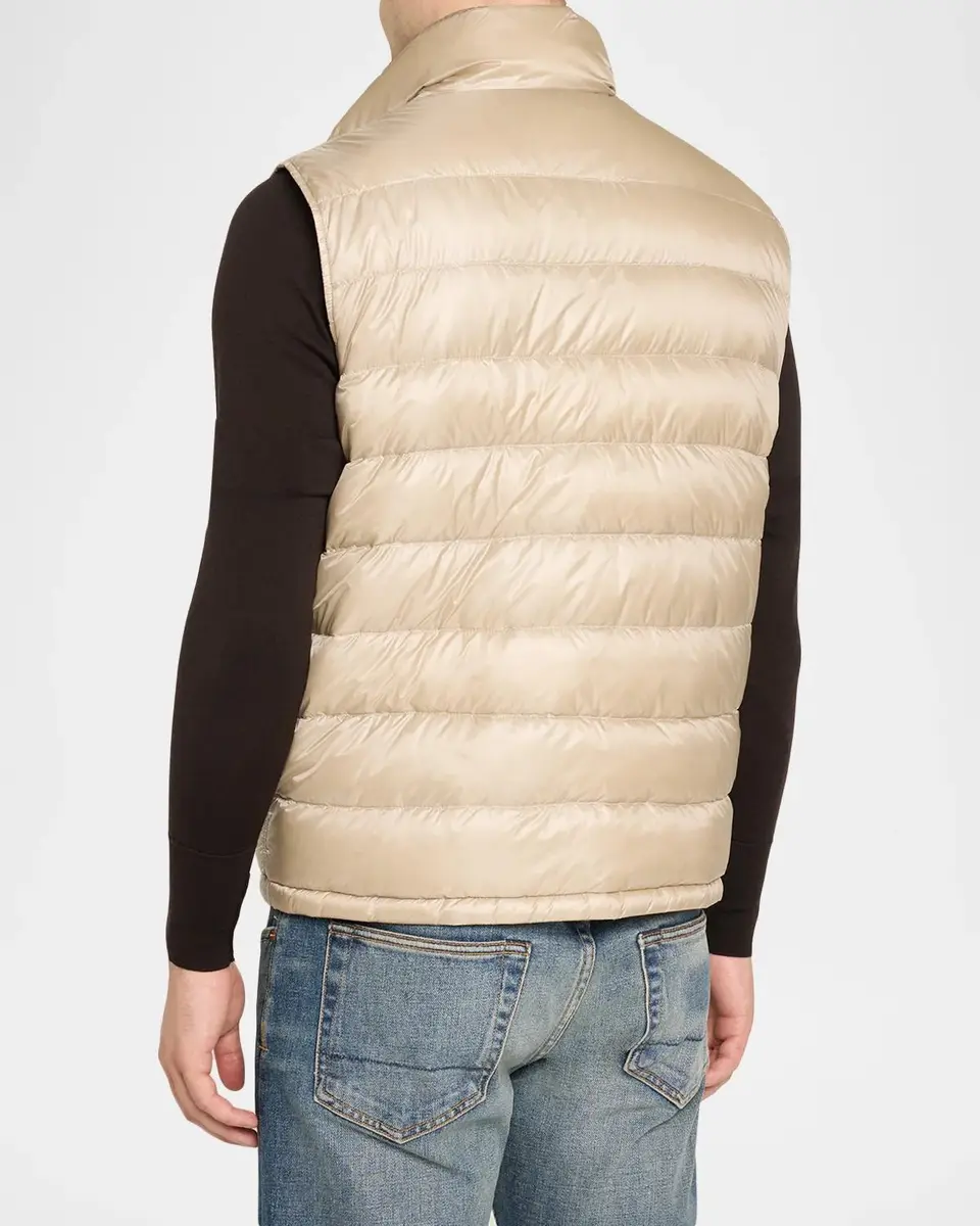 HERNO Men's Cotton-Cashmere Puffer Vest | Thumbnail 3 HERNO Men's Cotton-Cashmere Puffer Vest | Thumbnail 3