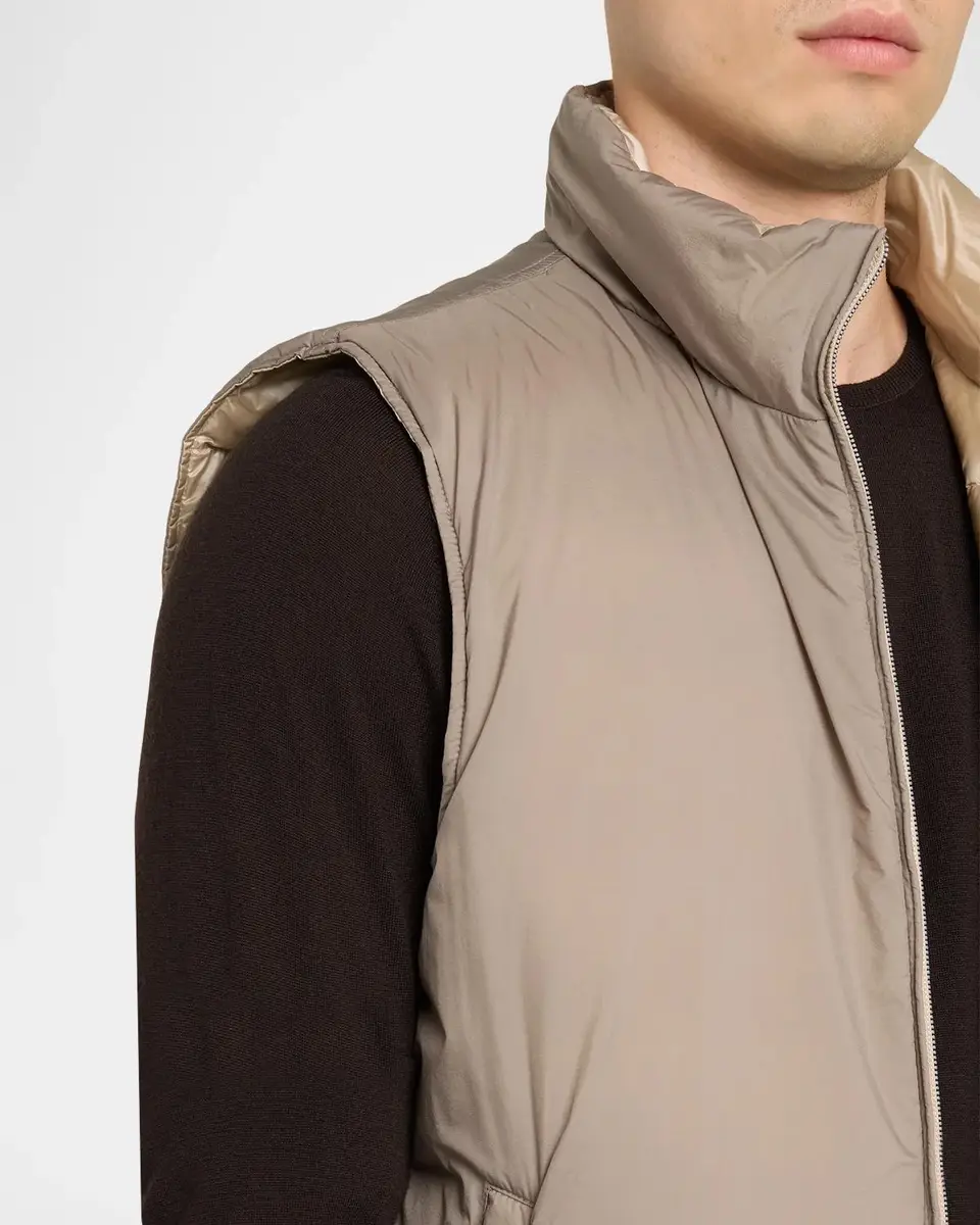 HERNO Men's Cotton-Cashmere Puffer Vest | Thumbnail 5 HERNO Men's Cotton-Cashmere Puffer Vest | Thumbnail 5