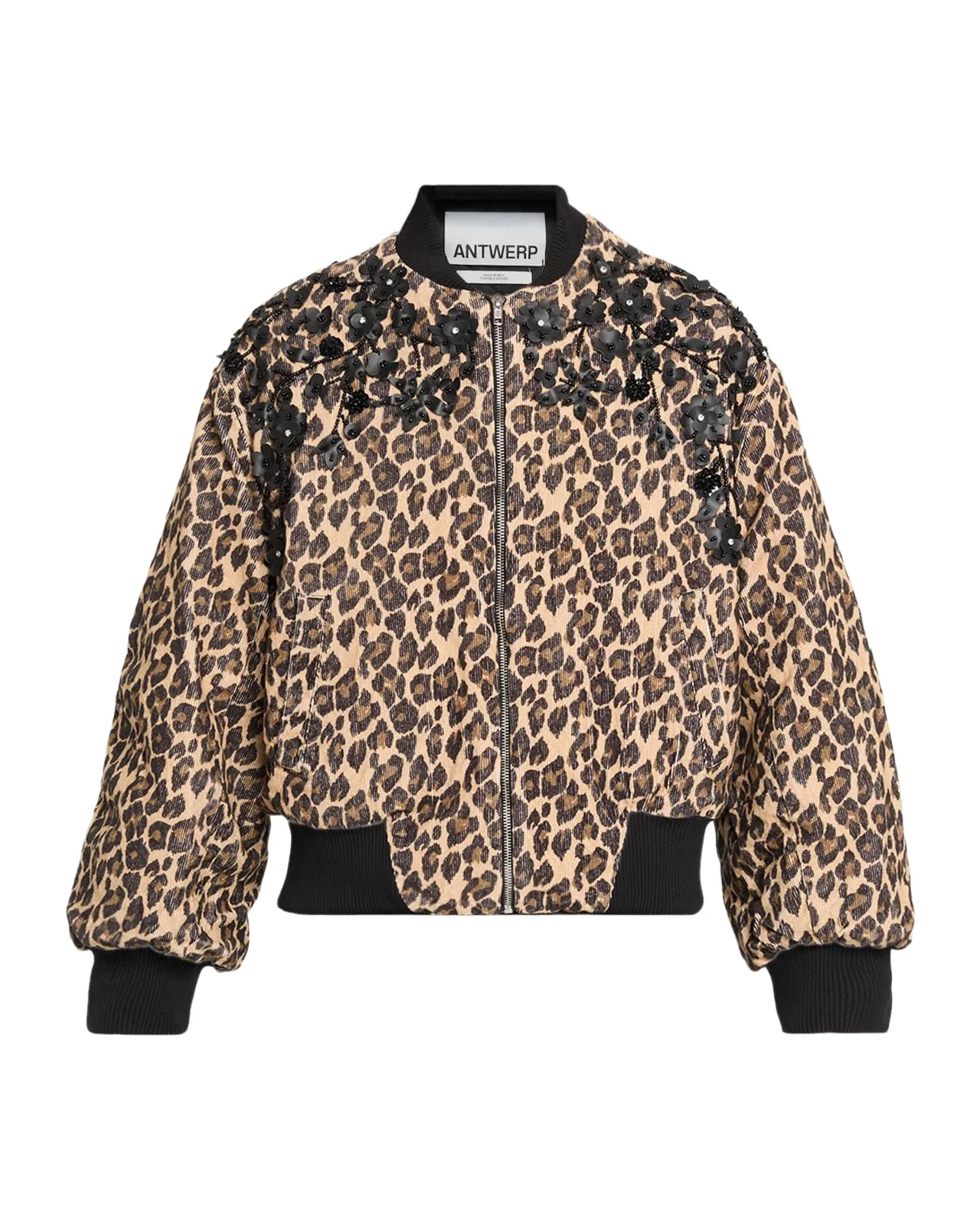 Essentiel Antwerp Kasenembo Embroidered Bomber Jacket