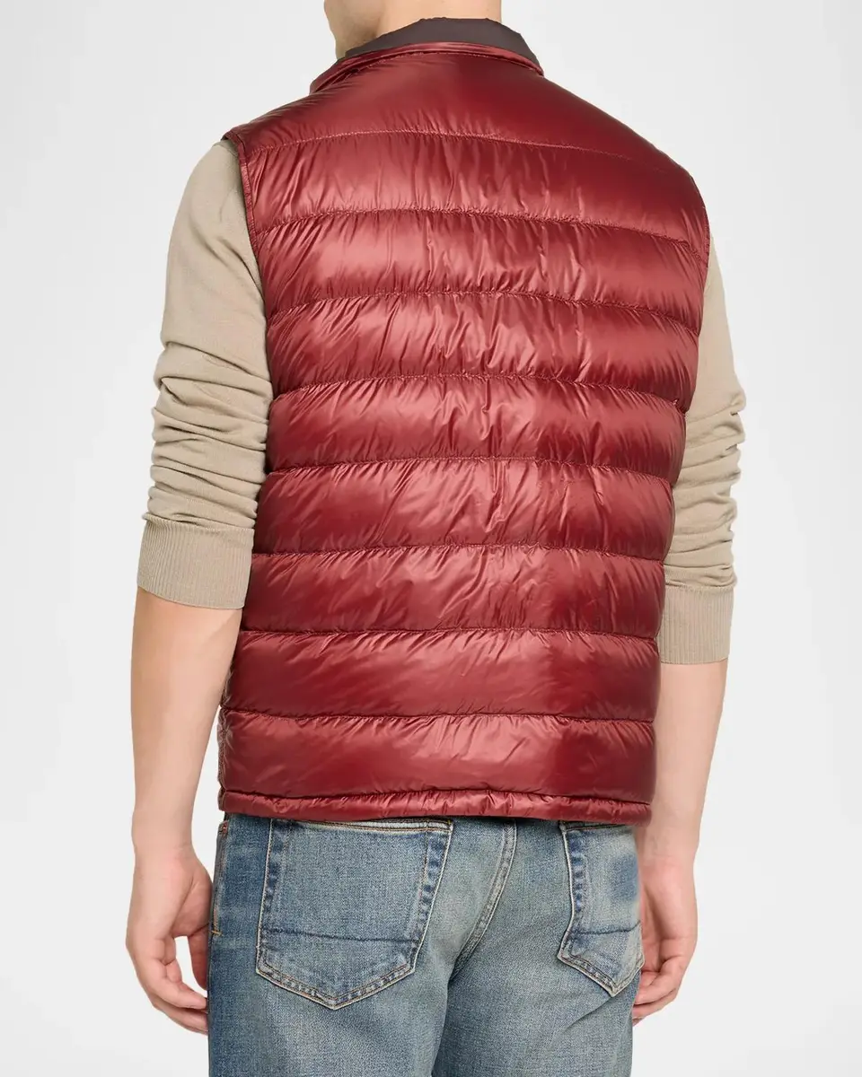 HERNO Men's Cotton-Cashmere Puffer Vest | Thumbnail 3 HERNO Men's Cotton-Cashmere Puffer Vest | Thumbnail 3