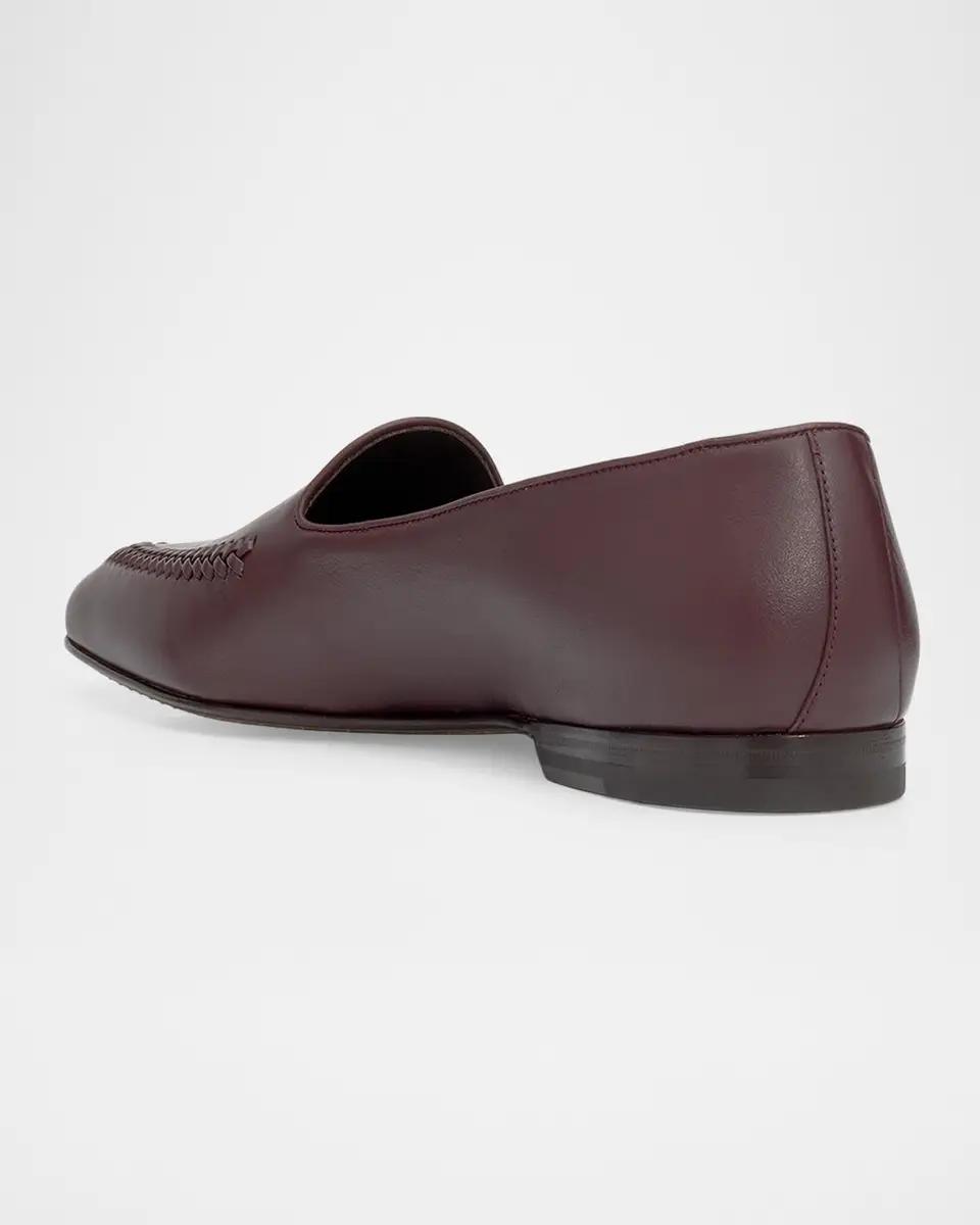 Manolo Blahnik Brera Leather Loafers | Thumbnail 4 Manolo Blahnik Brera Leather Loafers | Thumbnail 4