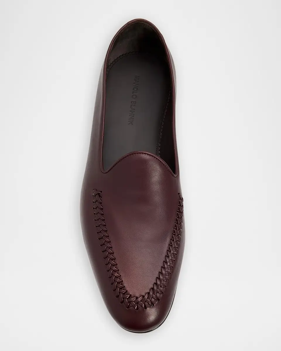 Manolo Blahnik Brera Leather Loafers | Thumbnail 6 Manolo Blahnik Brera Leather Loafers | Thumbnail 6