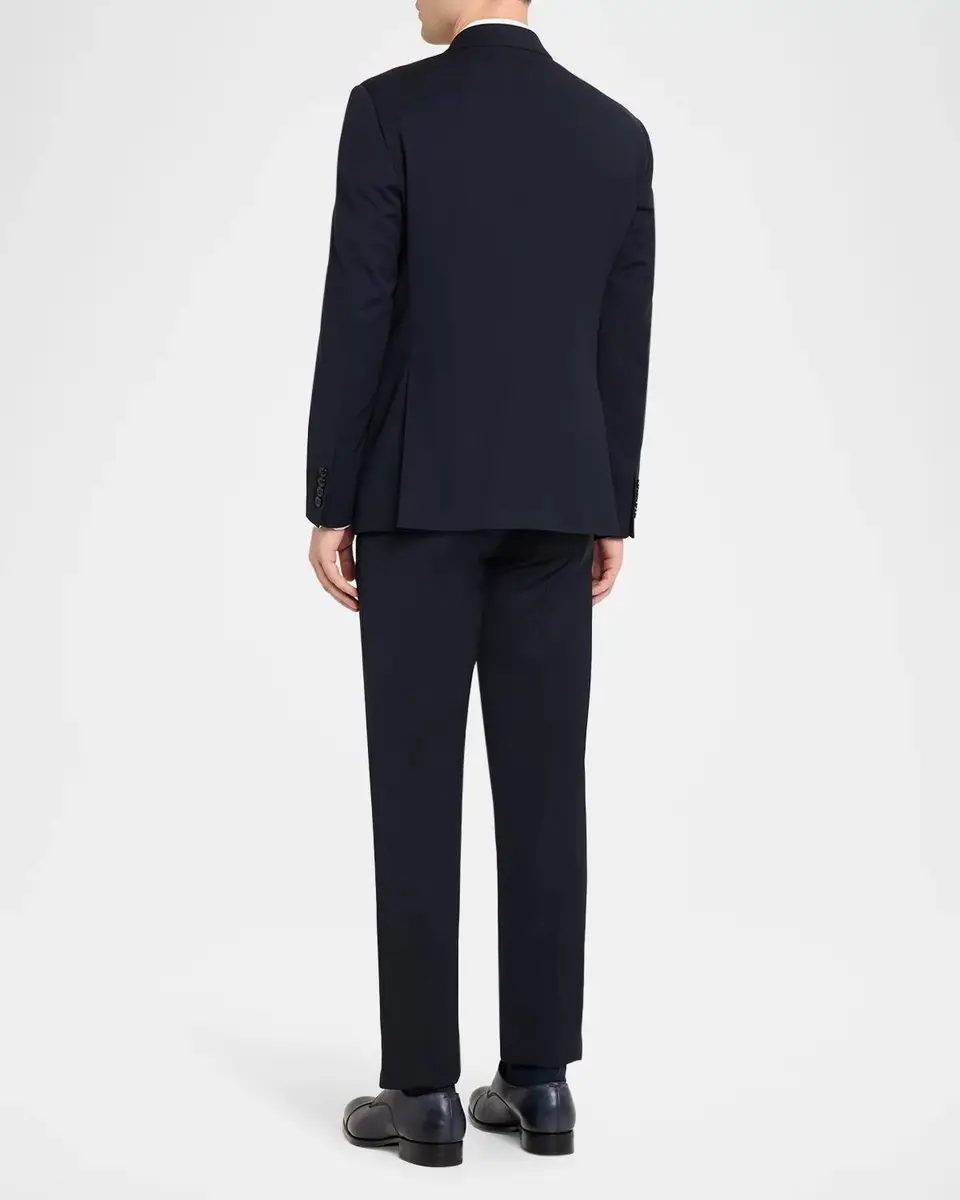 Giorgio Armani Men's Wool Twill Single-Breasted Two-Piece Suit | Thumbnail 3 Giorgio Armani Men's Wool Twill Single-Breasted Two-Piece Suit | Thumbnail 3