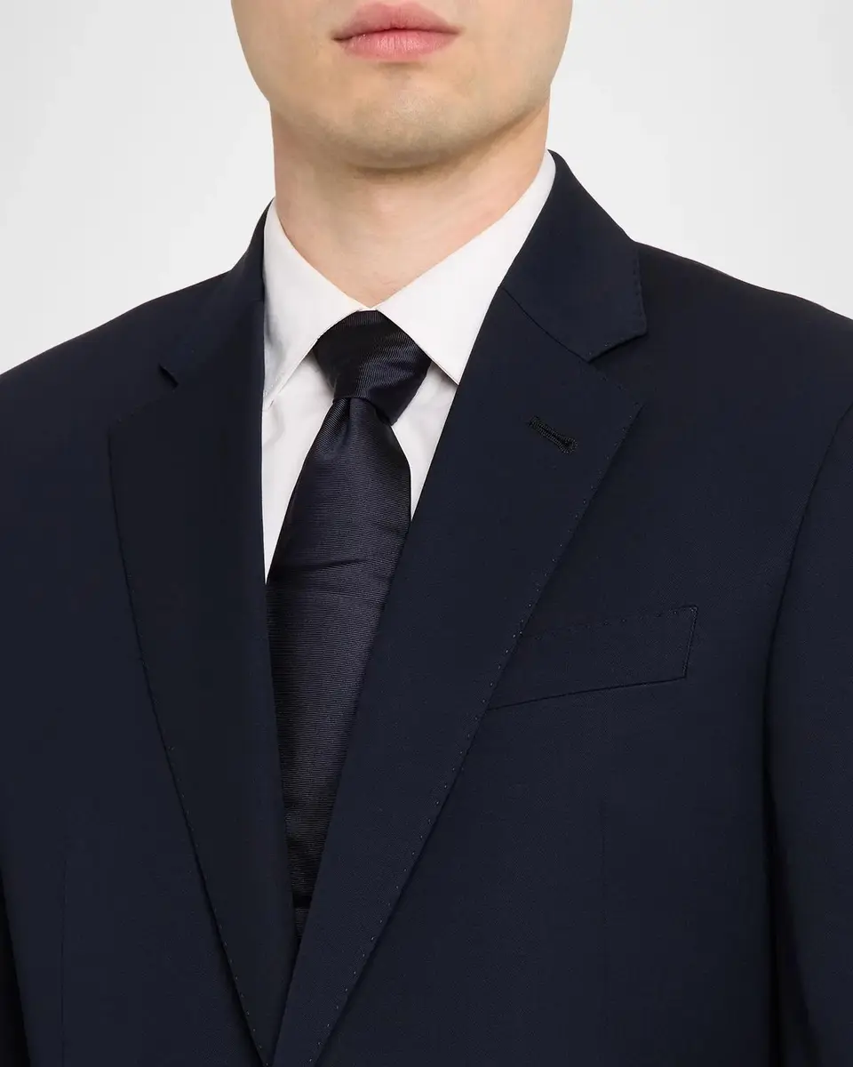 Giorgio Armani Men's Wool Twill Single-Breasted Two-Piece Suit | Thumbnail 6 Giorgio Armani Men's Wool Twill Single-Breasted Two-Piece Suit | Thumbnail 6
