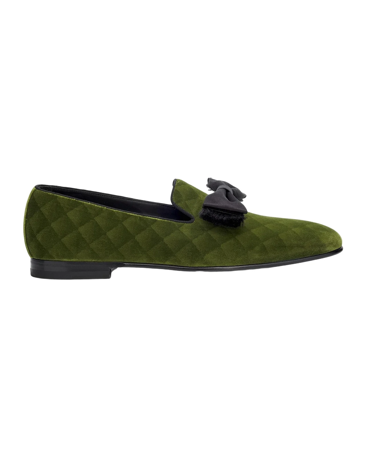 Manolo Blahnik Rufus Bow-Detail Quilted Loafers
