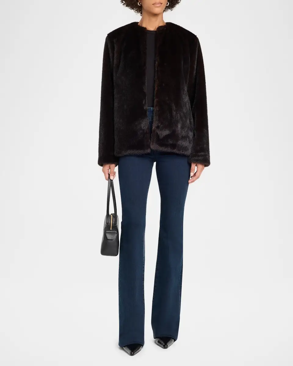 Veronica Beard Griselda Faux Fur Coat | Thumbnail 2 Veronica Beard Griselda Faux Fur Coat | Thumbnail 2