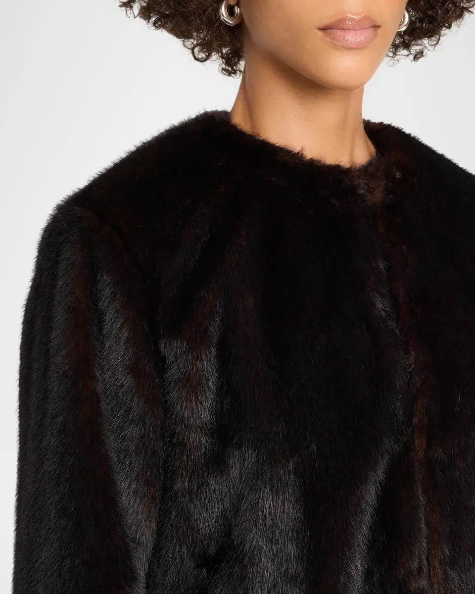 Veronica Beard Griselda Faux Fur Coat | Thumbnail 5 Veronica Beard Griselda Faux Fur Coat | Thumbnail 5