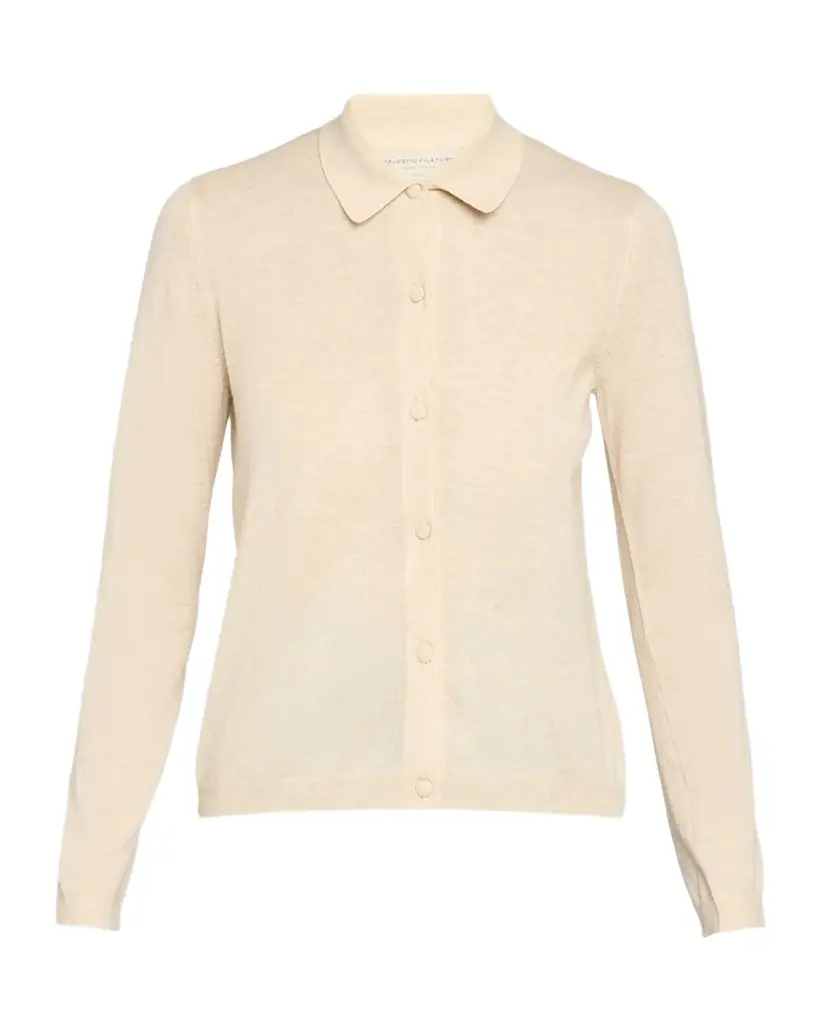 MAJESTIC FILATURES Extra-Fine Cashmere Cardigan
