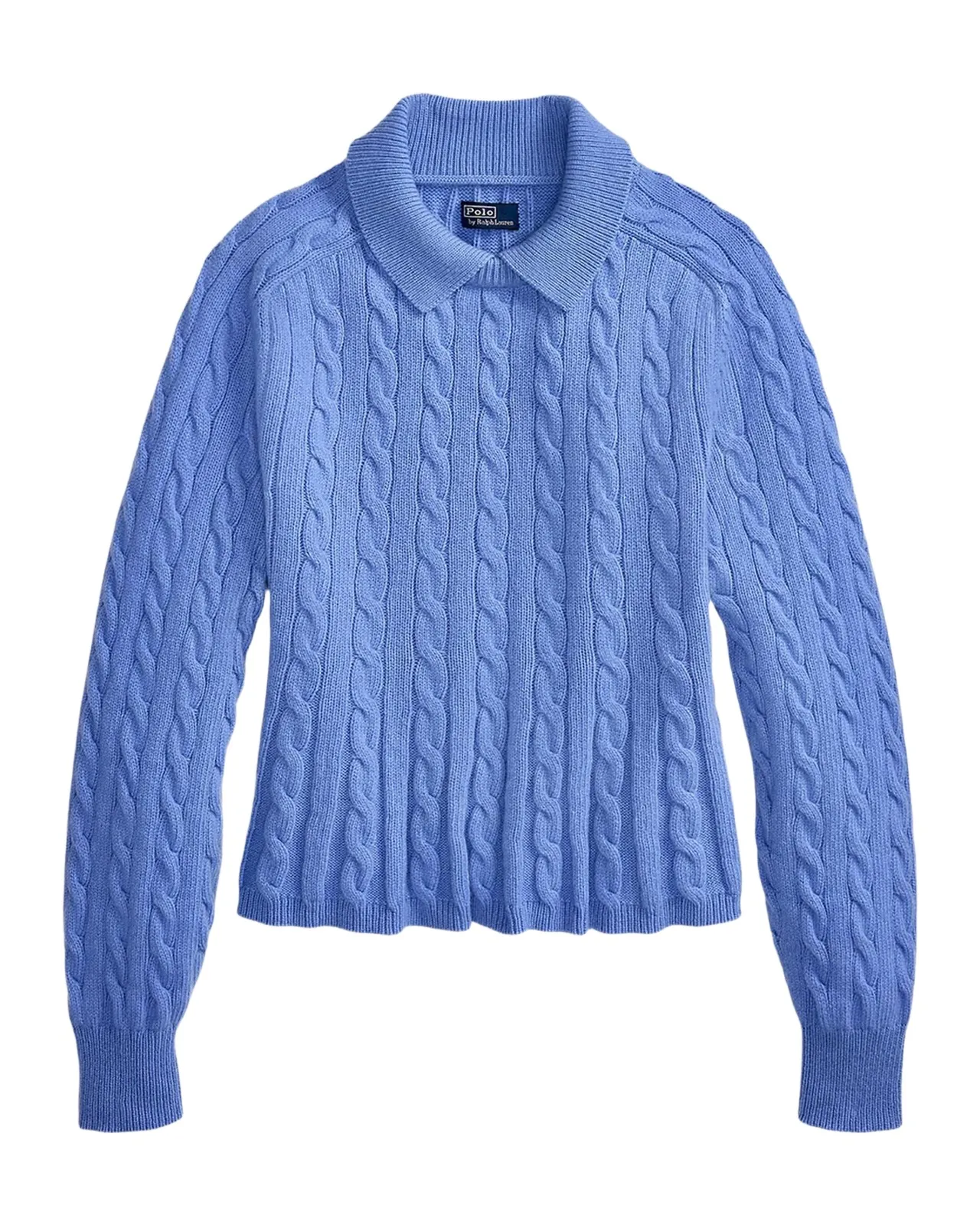 Cable Wool-Cashmere Peplum Sweater Cable Wool-Cashmere Peplum Sweater