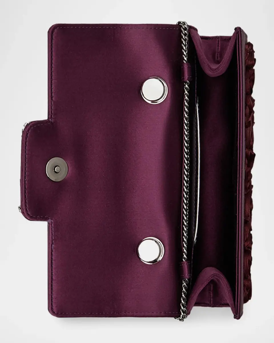 Roger Vivier Efflorescence Mini Floral Satin Top-Handle Bag | Thumbnail 3