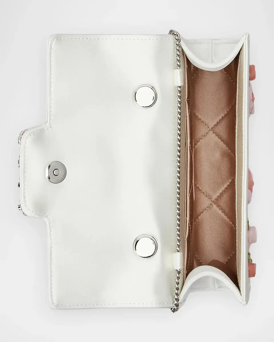 Roger Vivier Efflorescence Mini Beaded Floral Top-Handle Bag | Thumbnail 3