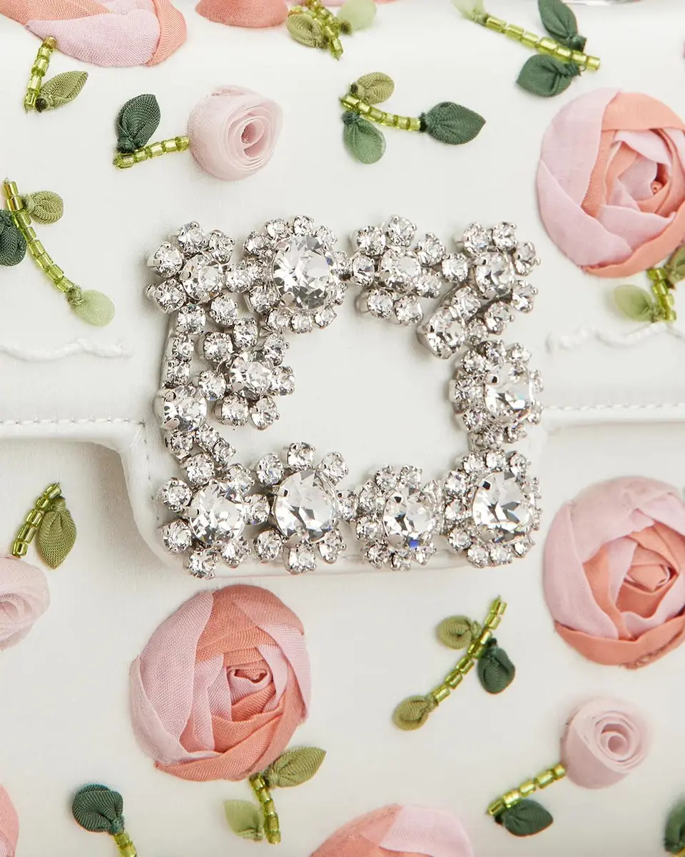 Roger Vivier Efflorescence Mini Beaded Floral Top-Handle Bag | Thumbnail 4