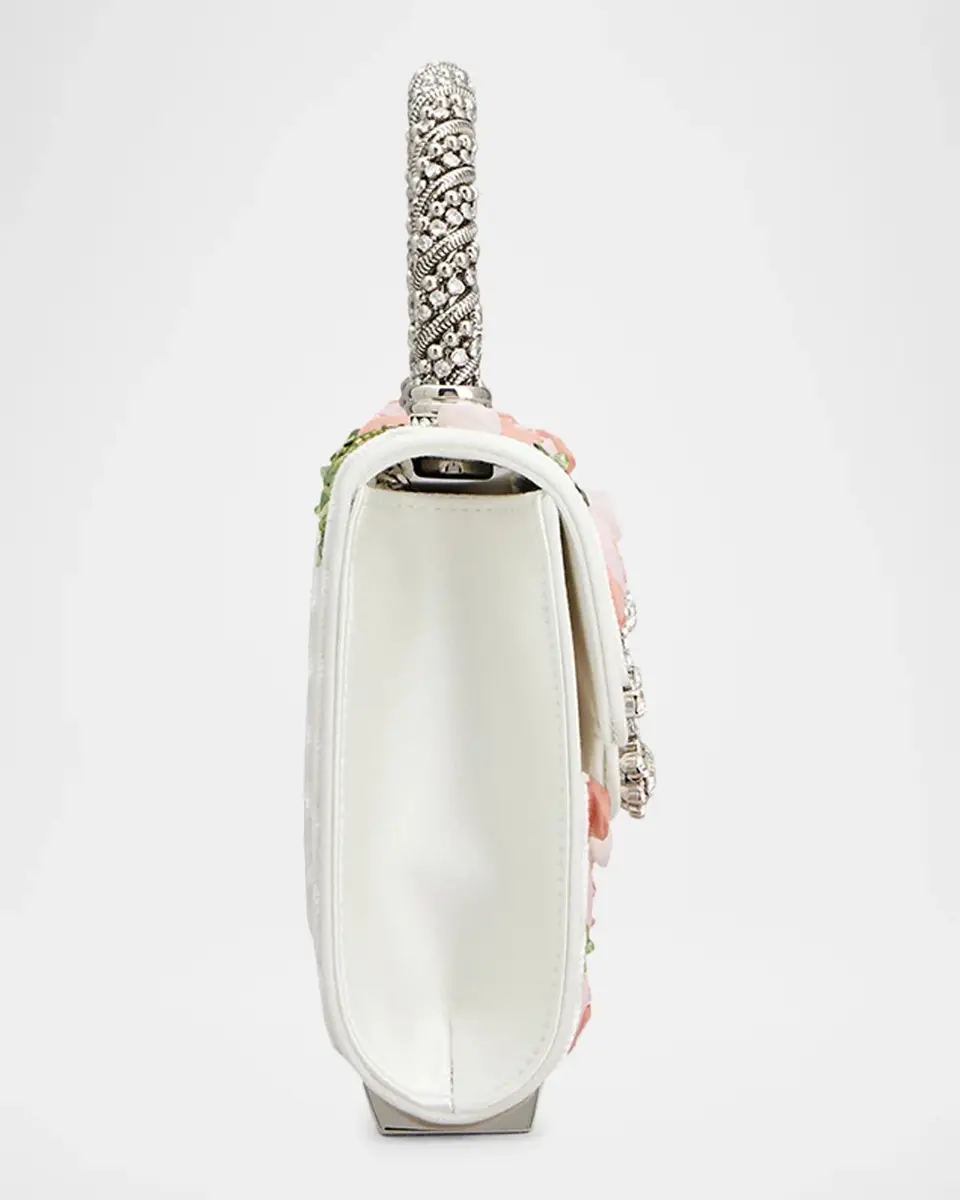 Roger Vivier Efflorescence Mini Beaded Floral Top-Handle Bag | Thumbnail 5