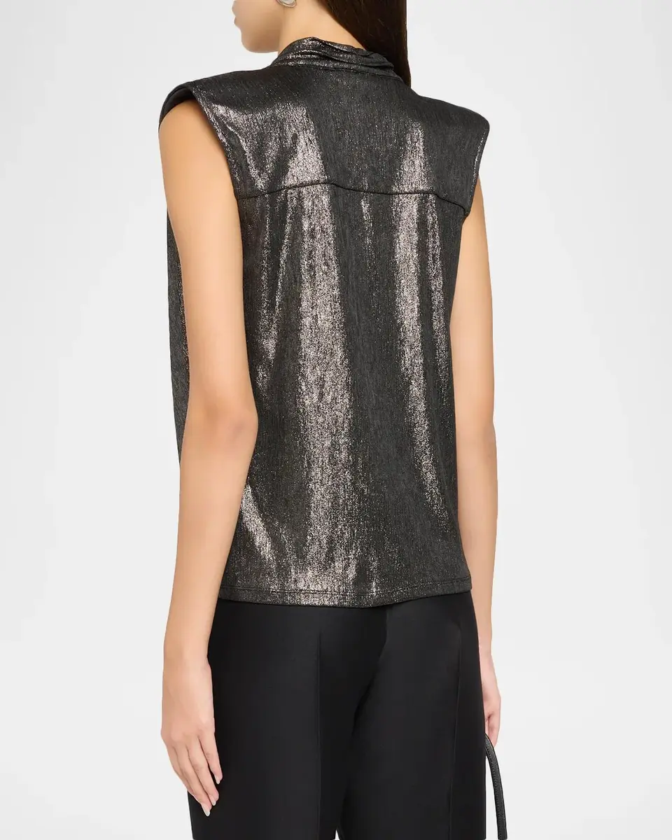 Ramy Brook Camila Draped Sleeveless Top | Thumbnail 3 Ramy Brook Camila Draped Sleeveless Top | Thumbnail 3