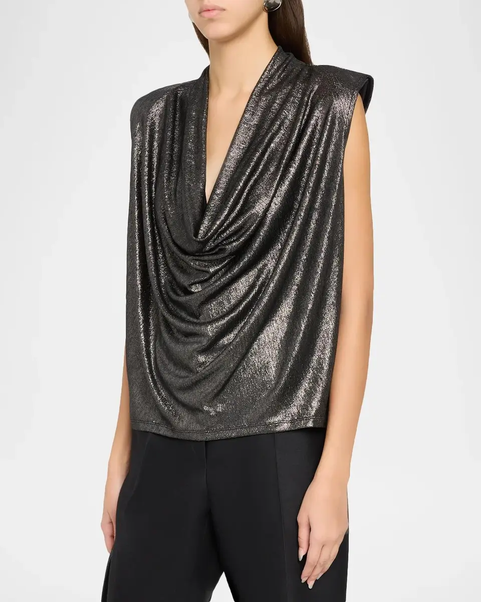 Ramy Brook Camila Draped Sleeveless Top | Thumbnail 4 Ramy Brook Camila Draped Sleeveless Top | Thumbnail 4