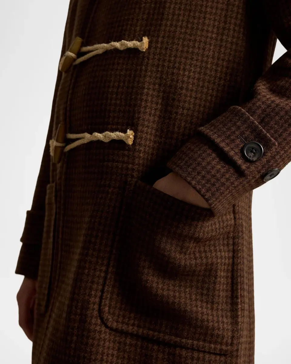 Polo Ralph Lauren Houndstooth Wool Toggle Coat | Thumbnail 6 Polo Ralph Lauren Houndstooth Wool Toggle Coat | Thumbnail 6