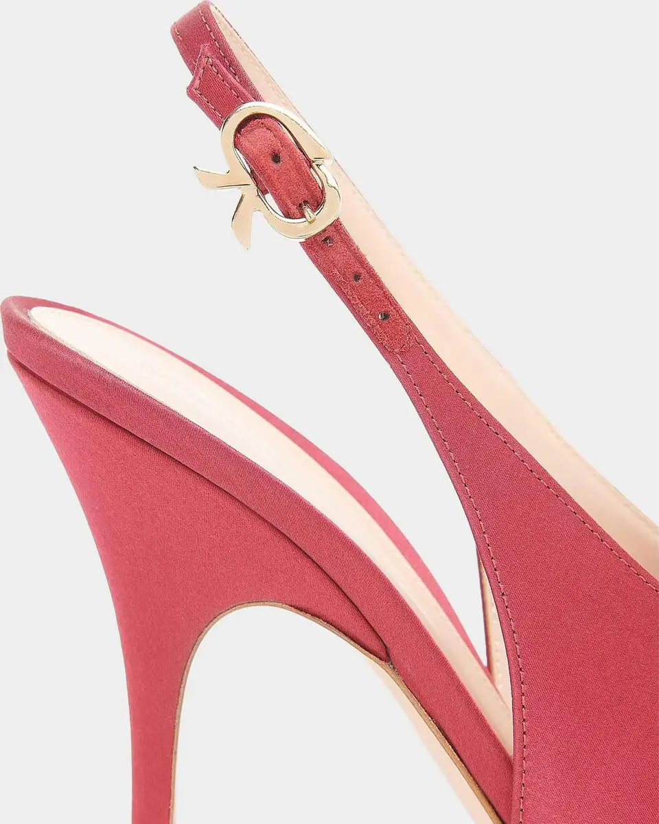 Gianvito Rossi Sofia 70MM Satin Slingback Pumps | Thumbnail 3 Gianvito Rossi Sofia 70MM Satin Slingback Pumps | Thumbnail 3