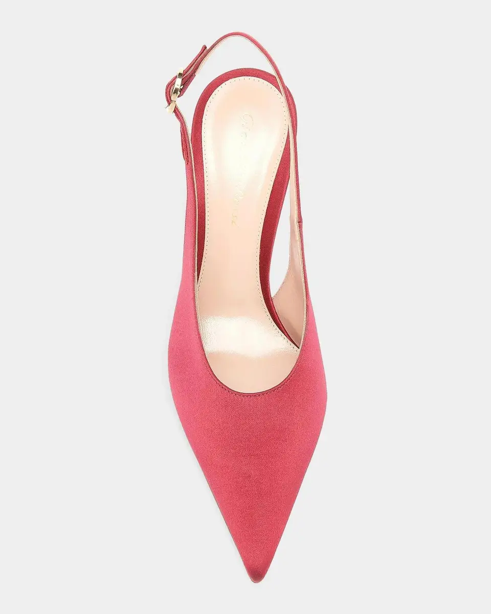 Gianvito Rossi Sofia 70MM Satin Slingback Pumps | Thumbnail 4 Gianvito Rossi Sofia 70MM Satin Slingback Pumps | Thumbnail 4