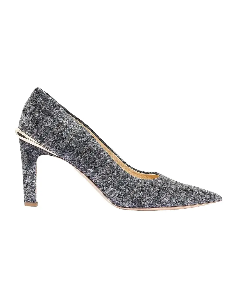 Gabriela Hearst Edwina 75MM Bouclé-Effect Leather Pumps