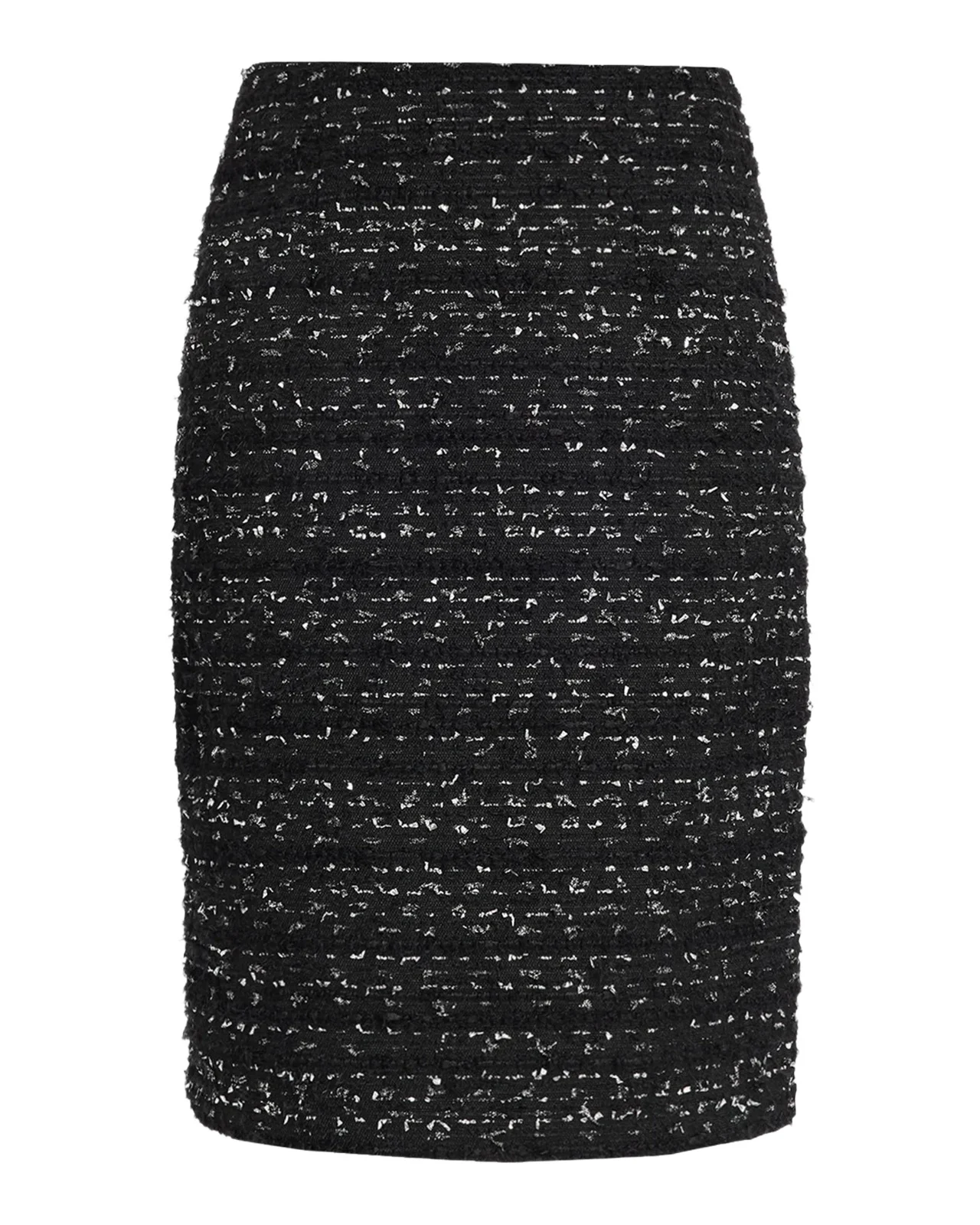 Metallic Tweed Knee-Length Pencil Skirt Metallic Tweed Knee-Length Pencil Skirt