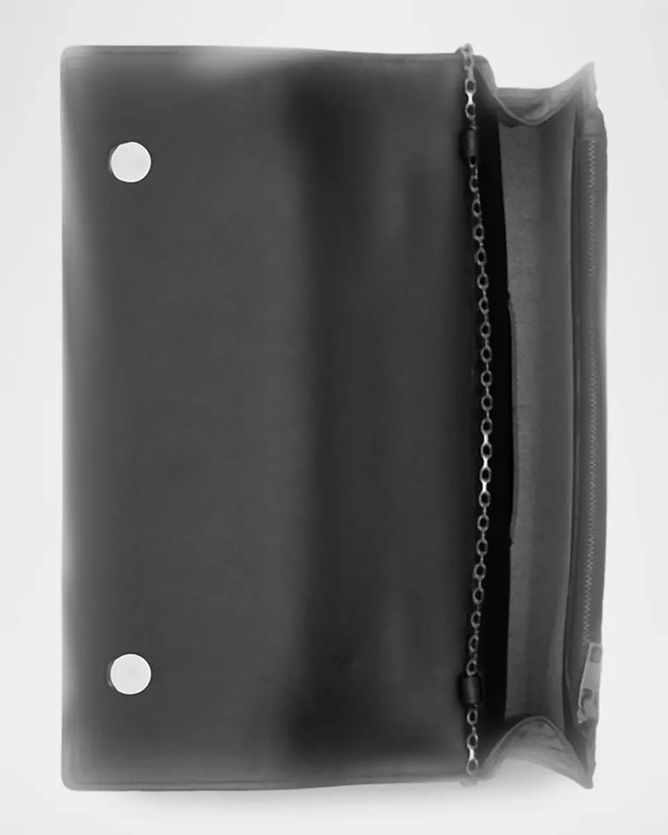 Roger Vivier Belle Vivier Croc-Embossed Leather Clutch Bag | Thumbnail 2 Roger Vivier Belle Vivier Croc-Embossed Leather Clutch Bag | Thumbnail 2