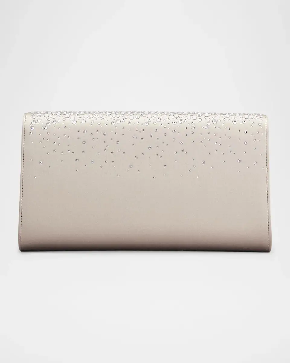 Roger Vivier Crystal Satin Envelope Clutch Bag | Thumbnail 4 Roger Vivier Crystal Satin Envelope Clutch Bag | Thumbnail 4