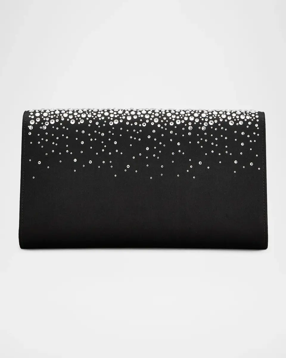 Roger Vivier Crystal Satin Envelope Clutch Bag | Thumbnail 4 Roger Vivier Crystal Satin Envelope Clutch Bag | Thumbnail 4