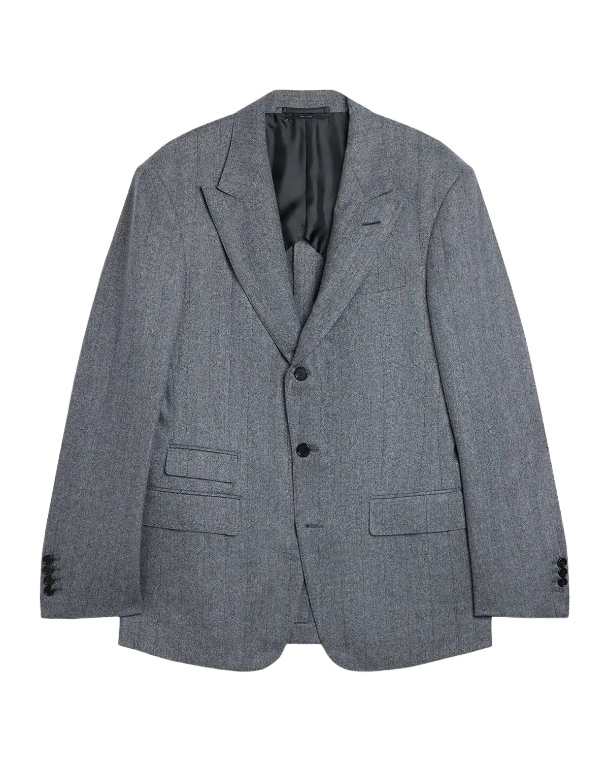 dunhill Men's Wool & Cashmere Herringbone Pinstripe Bourdon Sport Coat