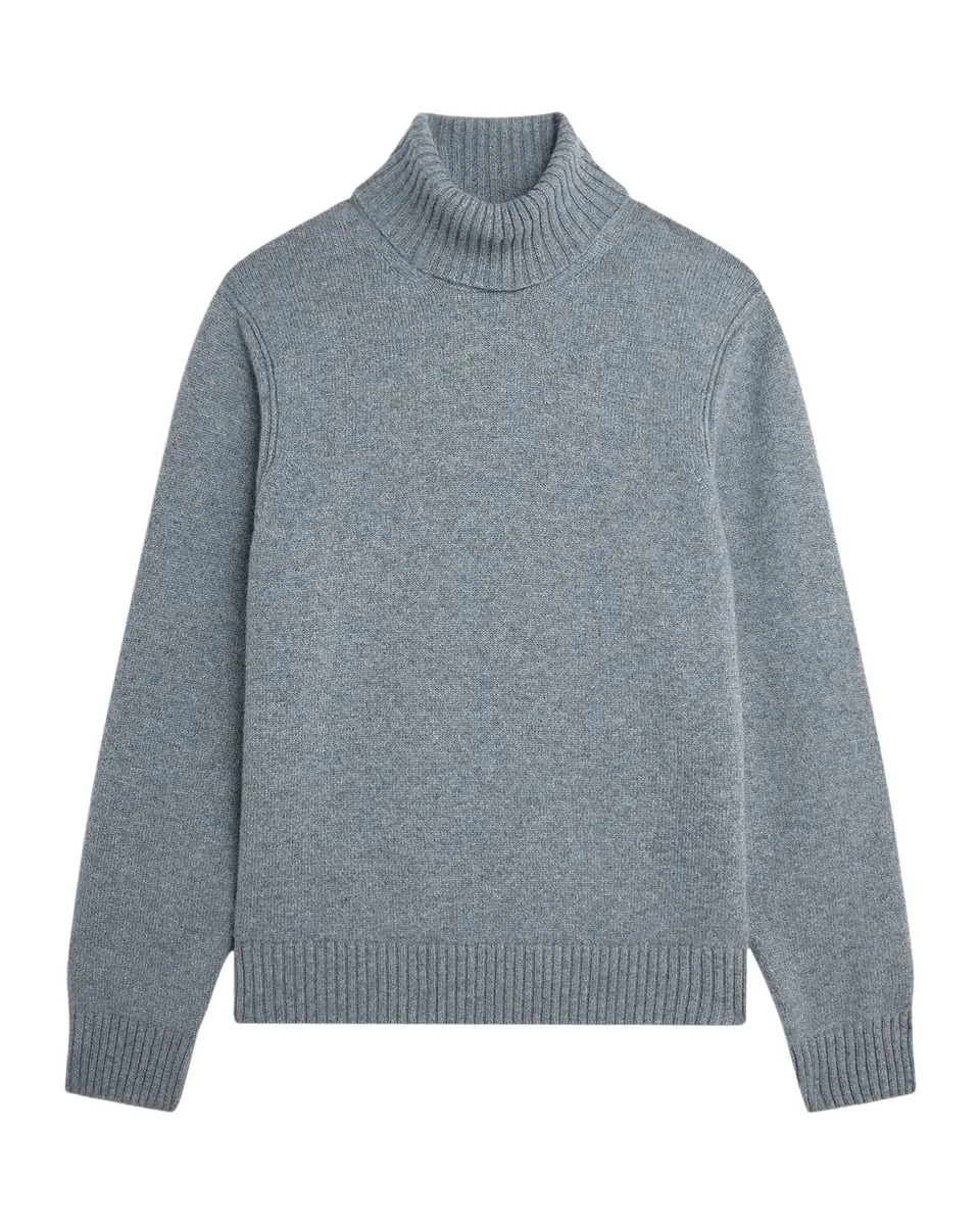 dunhill Men's 7GG Cashmere Roll-Neck Sweater | Thumbnail 2 dunhill Men's 7GG Cashmere Roll-Neck Sweater | Thumbnail 2