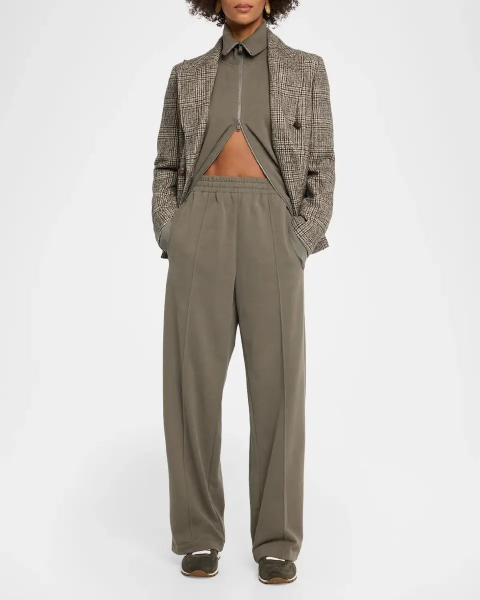 Brunello Cucinelli Monili Silk Cuffs Travel Zip-Up Jacket | Thumbnail 2 Brunello Cucinelli Monili Silk Cuffs Travel Zip-Up Jacket | Thumbnail 2