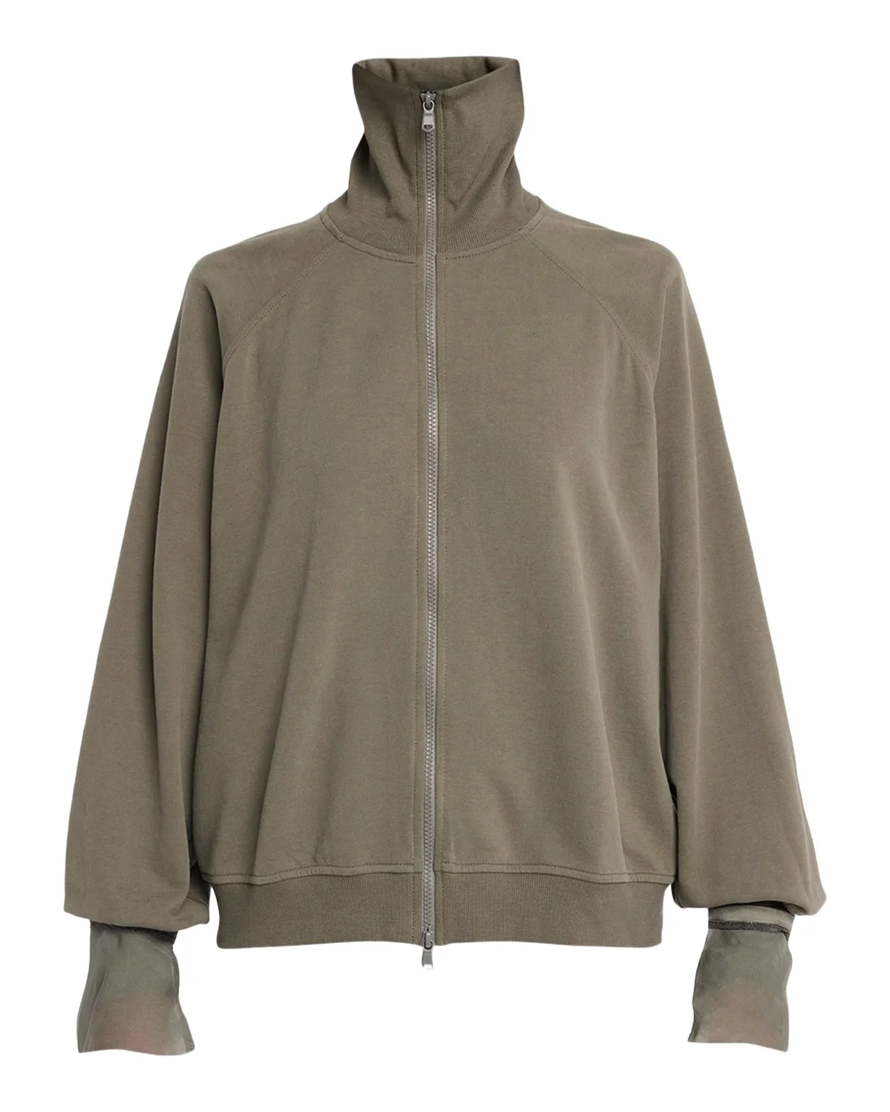 Monili Silk Cuffs Travel Zip-Up Jacket Monili Silk Cuffs Travel Zip-Up Jacket