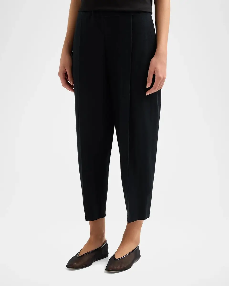 Issey Miyake Campagne Tapered Stretch Cotton Trousers | Thumbnail 4 Issey Miyake Campagne Tapered Stretch Cotton Trousers | Thumbnail 4