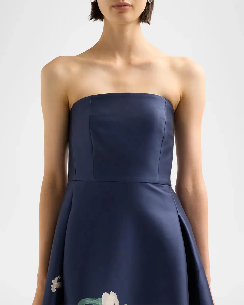 SACHIN & BABI Shay Strapless Tea-Length Dress | Thumbnail 5 SACHIN & BABI Shay Strapless Tea-Length Dress | Thumbnail 5