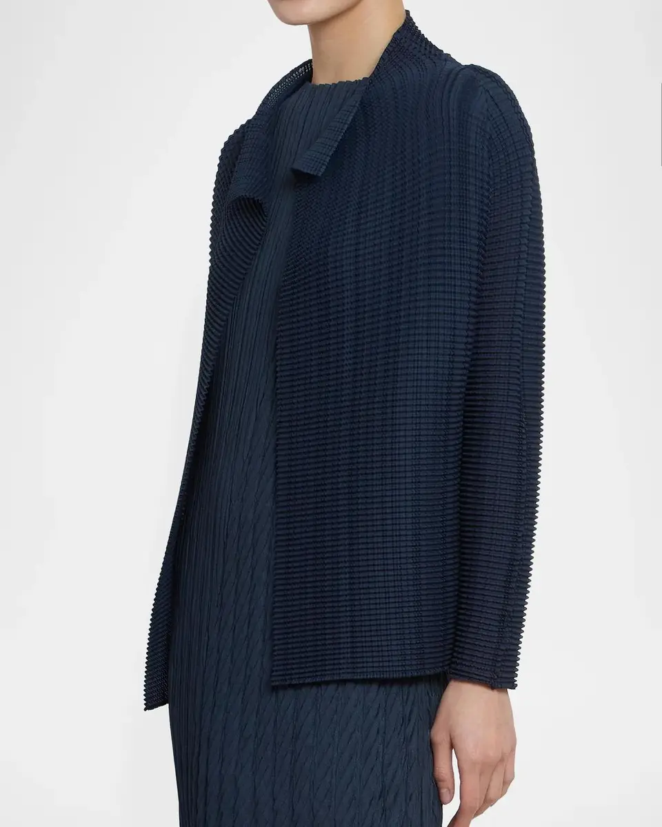 Issey Miyake Wooly Pleats Cardigan | Thumbnail 4 Issey Miyake Wooly Pleats Cardigan | Thumbnail 4