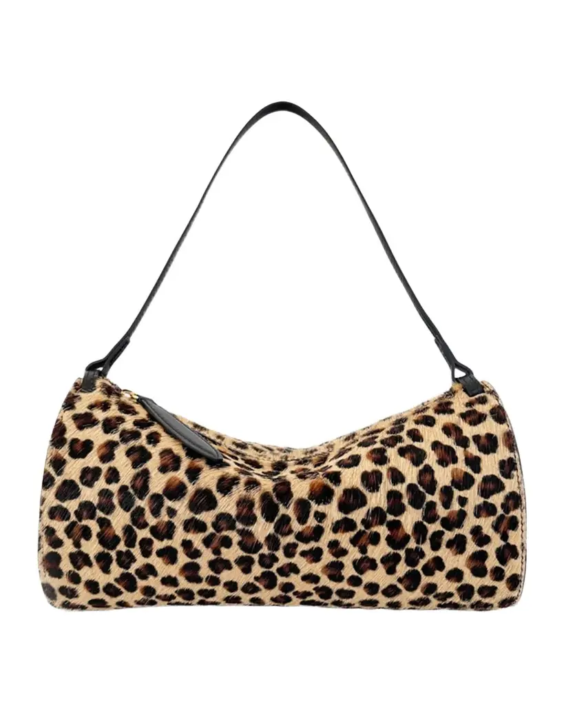 NEOUS Gemini Pony Hair & Leather Shoulder Bag