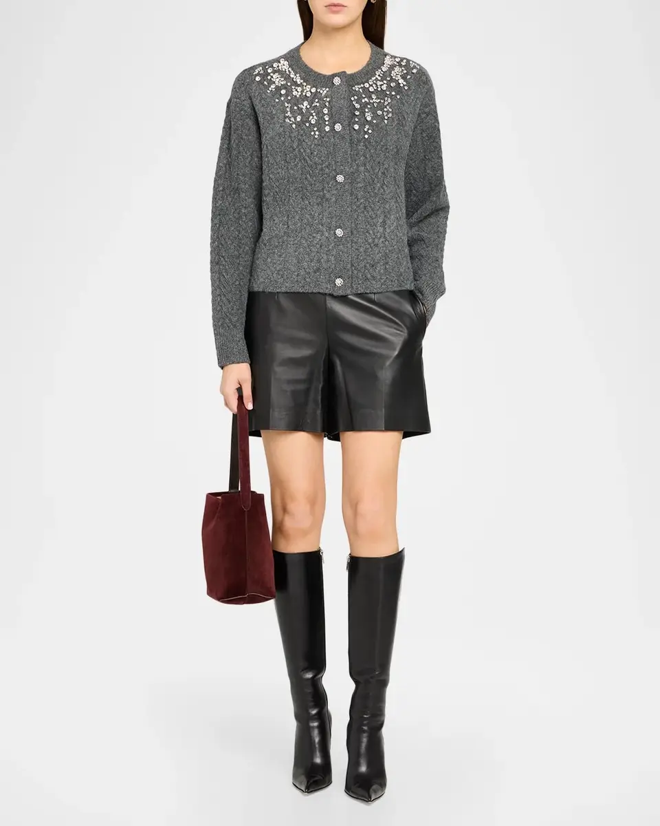 Generation Love Glenda Crystal Cable Cardigan | Thumbnail 2 Generation Love Glenda Crystal Cable Cardigan | Thumbnail 2