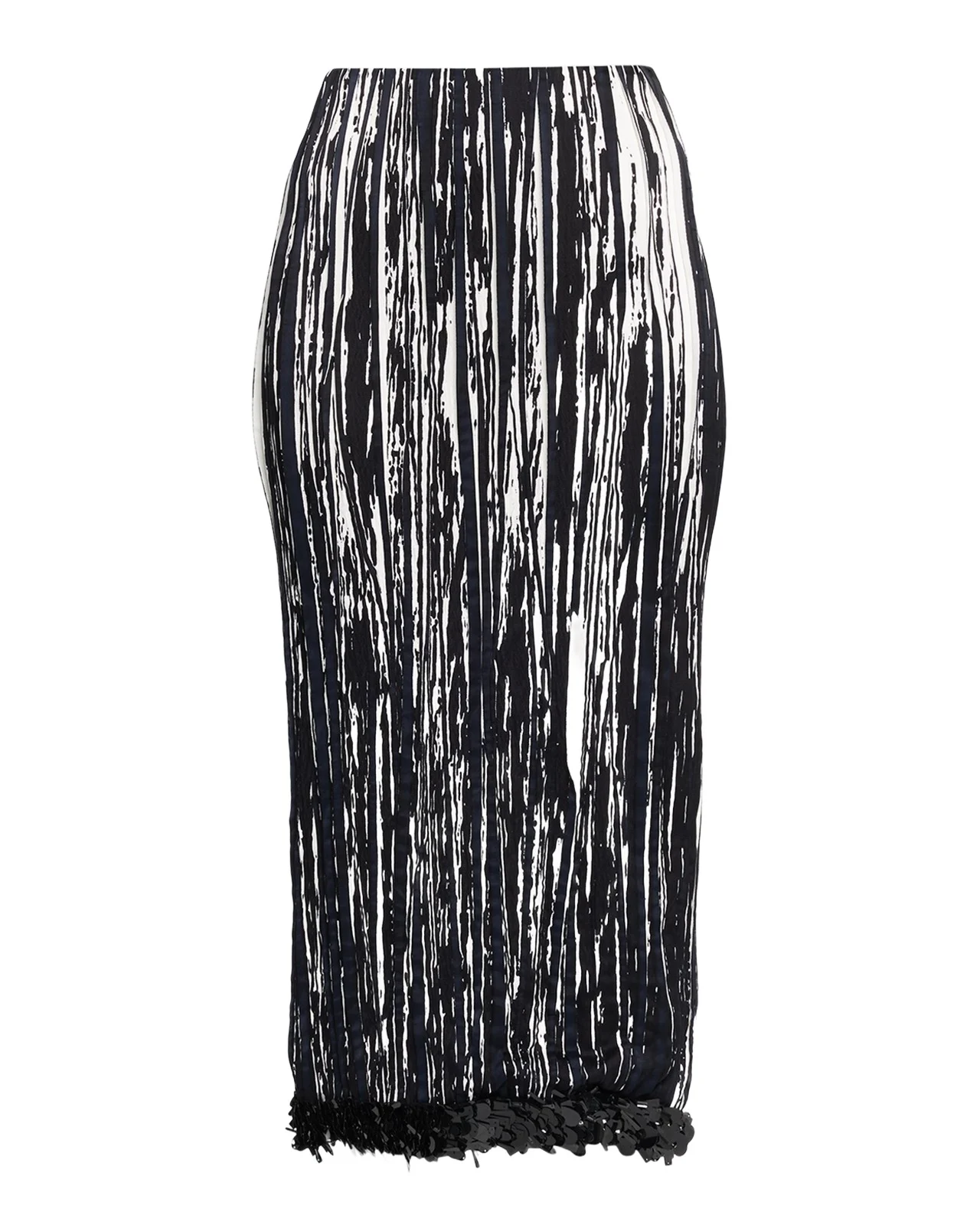 Sinclair Sequin-Trim Midi Pencil Skirt Sinclair Sequin-Trim Midi Pencil Skirt