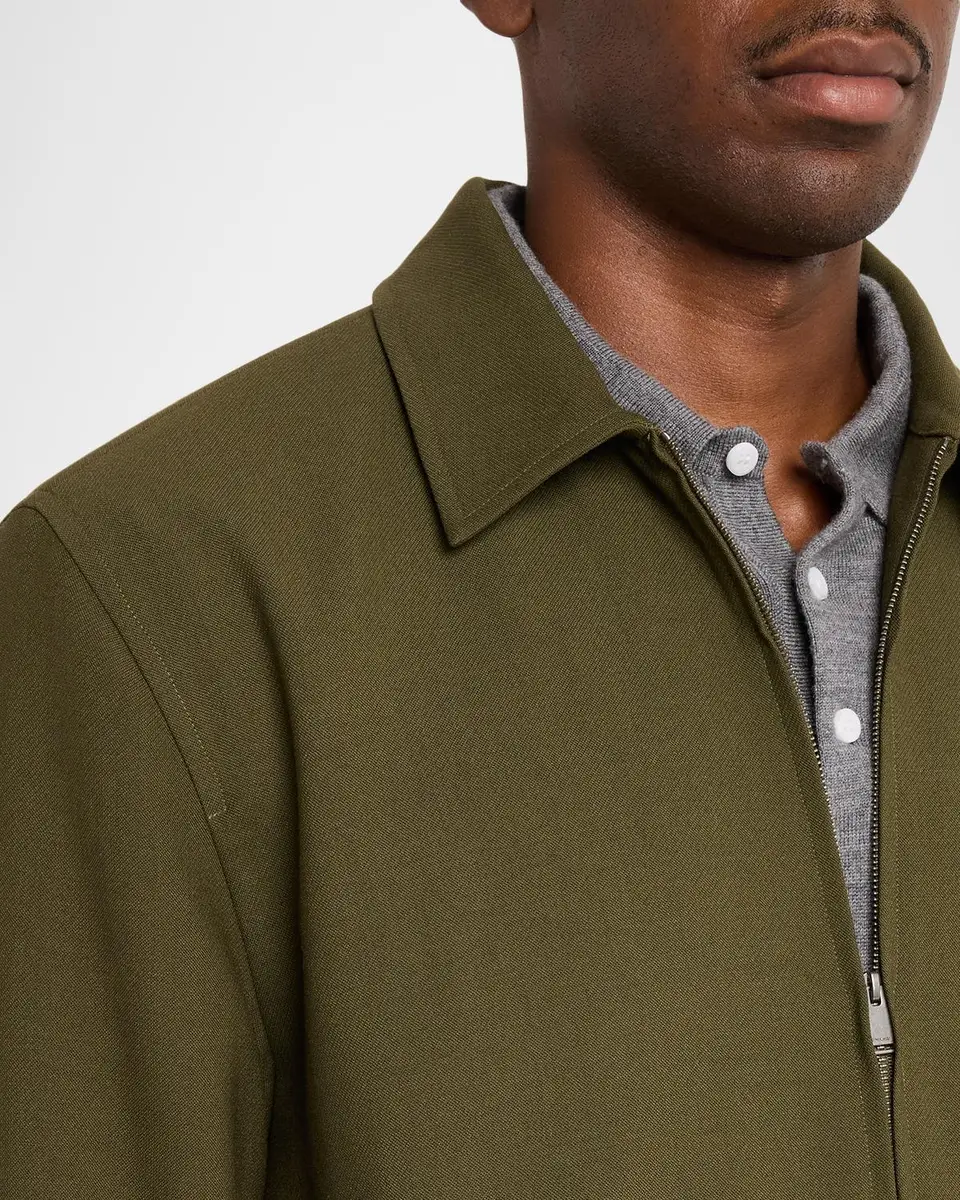 Simkhai Men's Sidney Full-Zip Blouson Jacket | Thumbnail 5 Simkhai Men's Sidney Full-Zip Blouson Jacket | Thumbnail 5