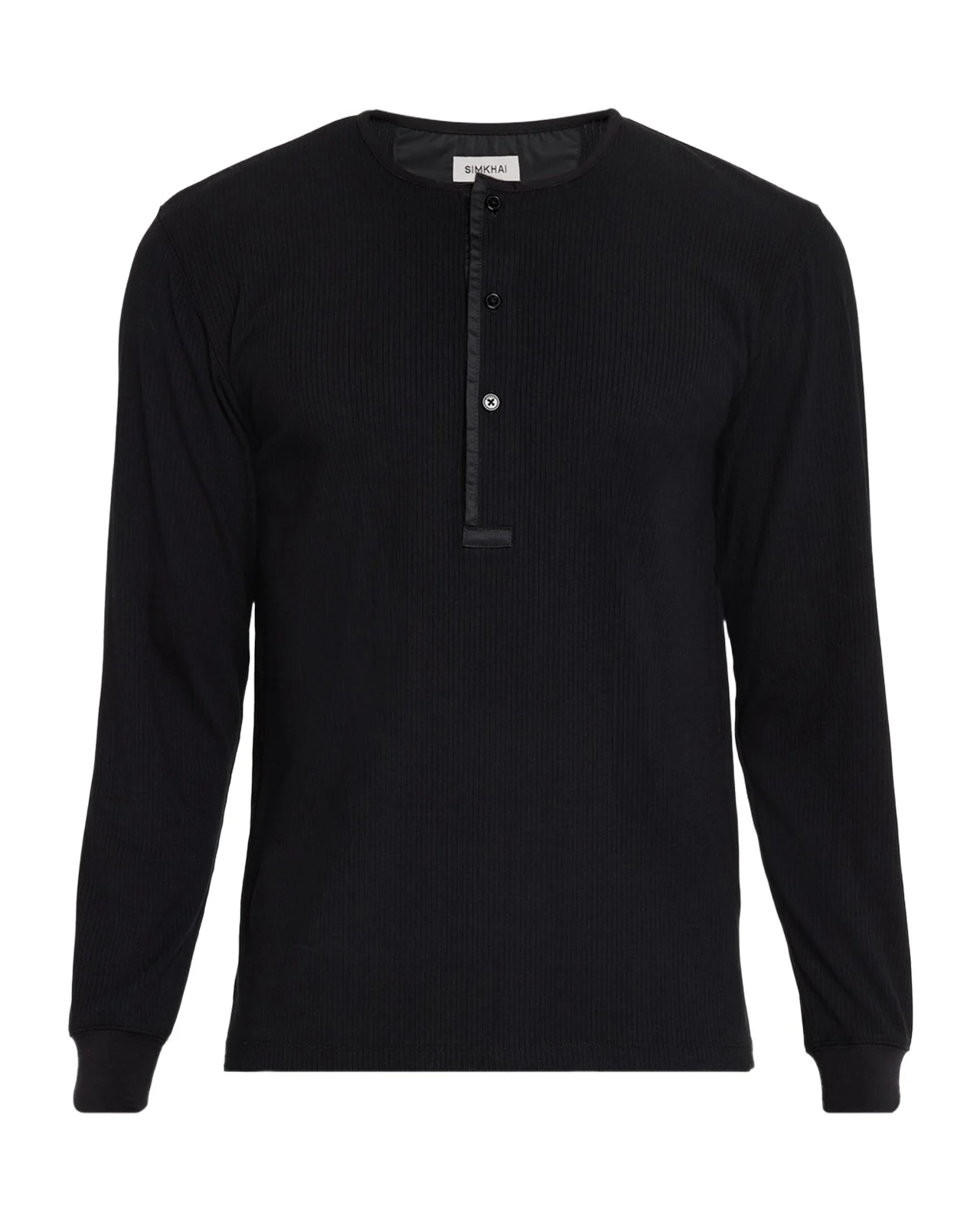 Men's Jay Ribbed Long-Sleeve Henley T-Shirt Men's Jay Ribbed Long-Sleeve Henley T-Shirt
