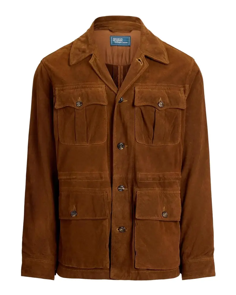 Polo Ralph Lauren Men's Suede Safari Jacket