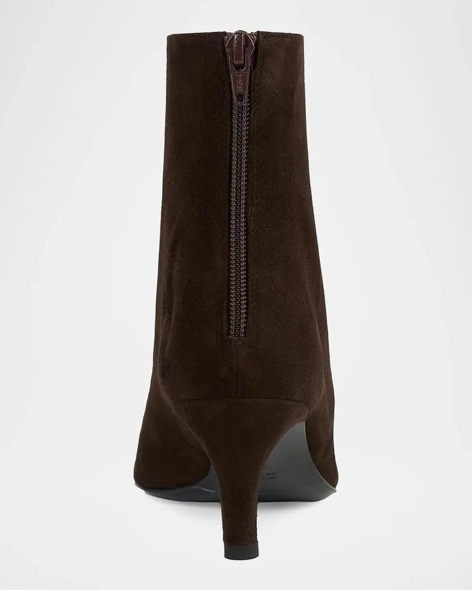 TOTEME Suede Zip-Up Ankle Boots | Thumbnail 3 TOTEME Suede Zip-Up Ankle Boots | Thumbnail 3
