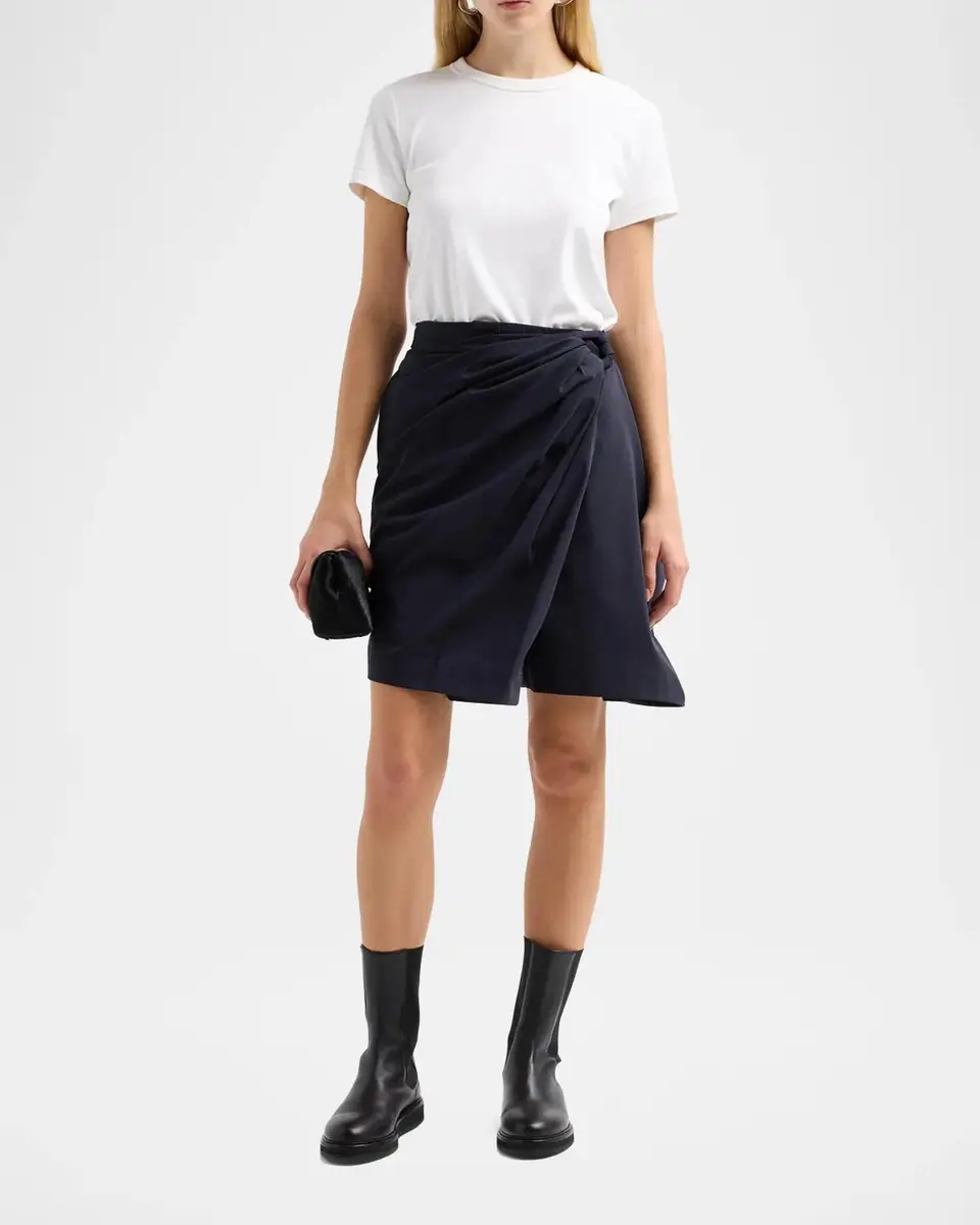 JW Anderson Draped Cotton Skort | Thumbnail 2 JW Anderson Draped Cotton Skort | Thumbnail 2