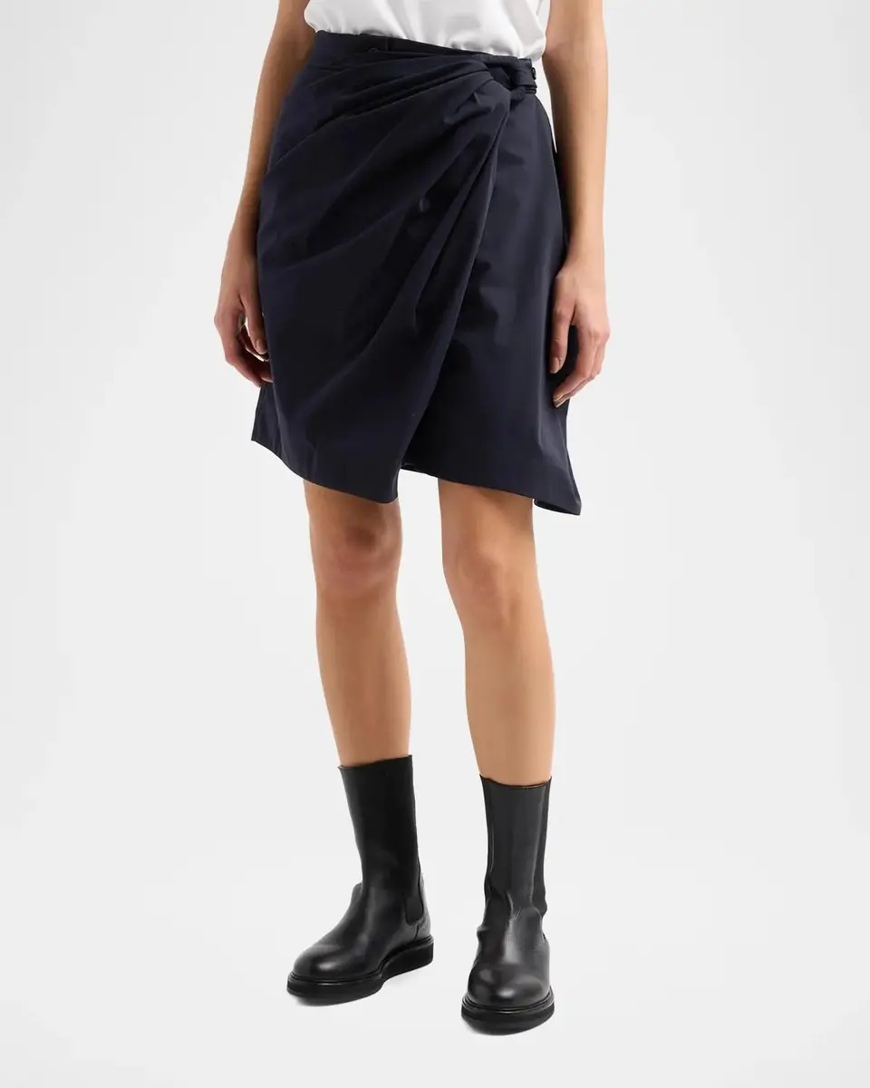 JW Anderson Draped Cotton Skort | Thumbnail 4 JW Anderson Draped Cotton Skort | Thumbnail 4